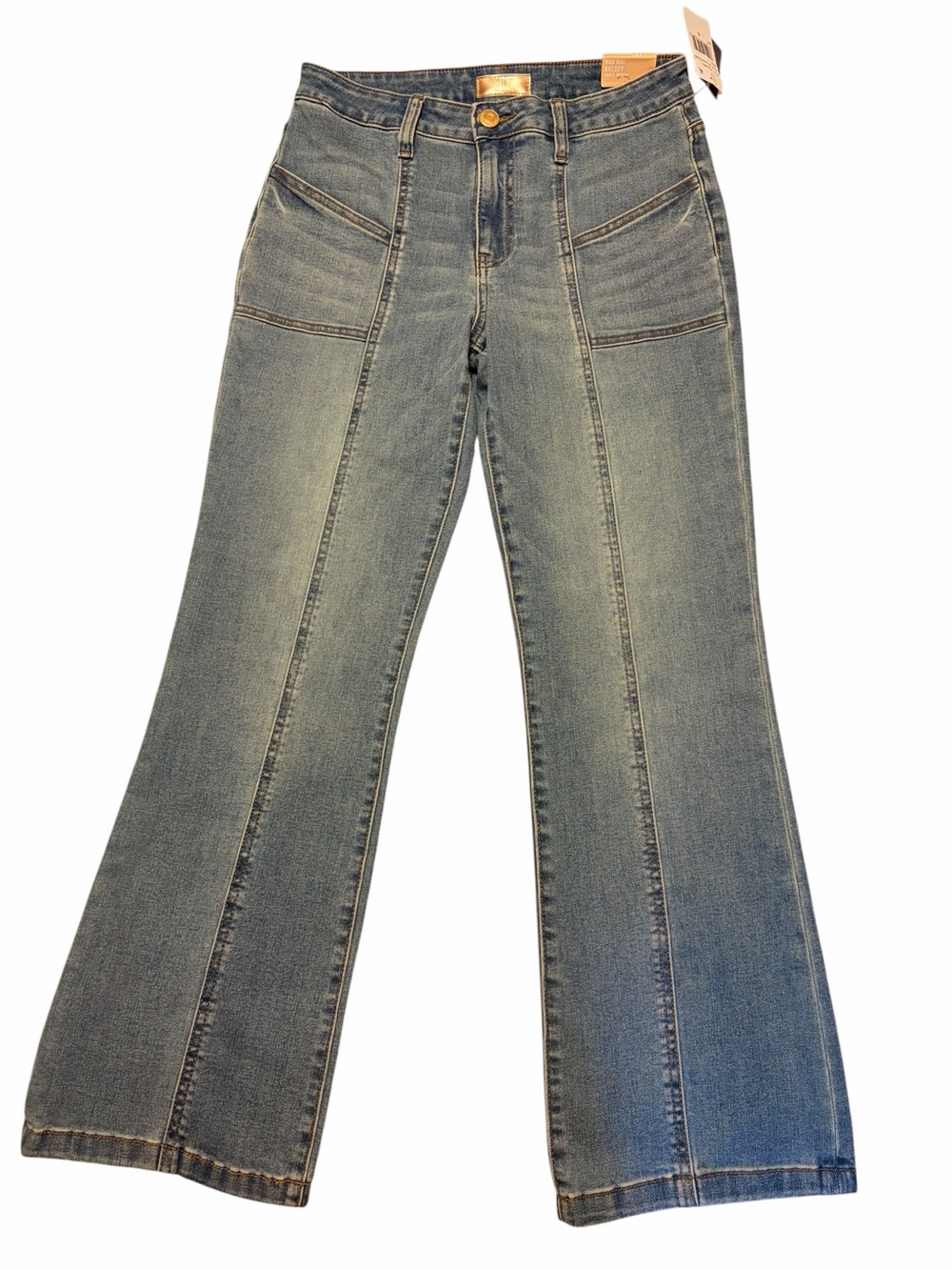 Kut from the Kloth Kelsey Ankle Flare Size 6 Medium Blue Jeans New with tags